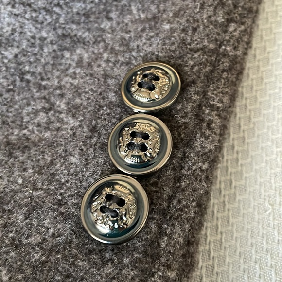 West Louis Royal Wool Brown Coat Size XL - Picture 10 of 10